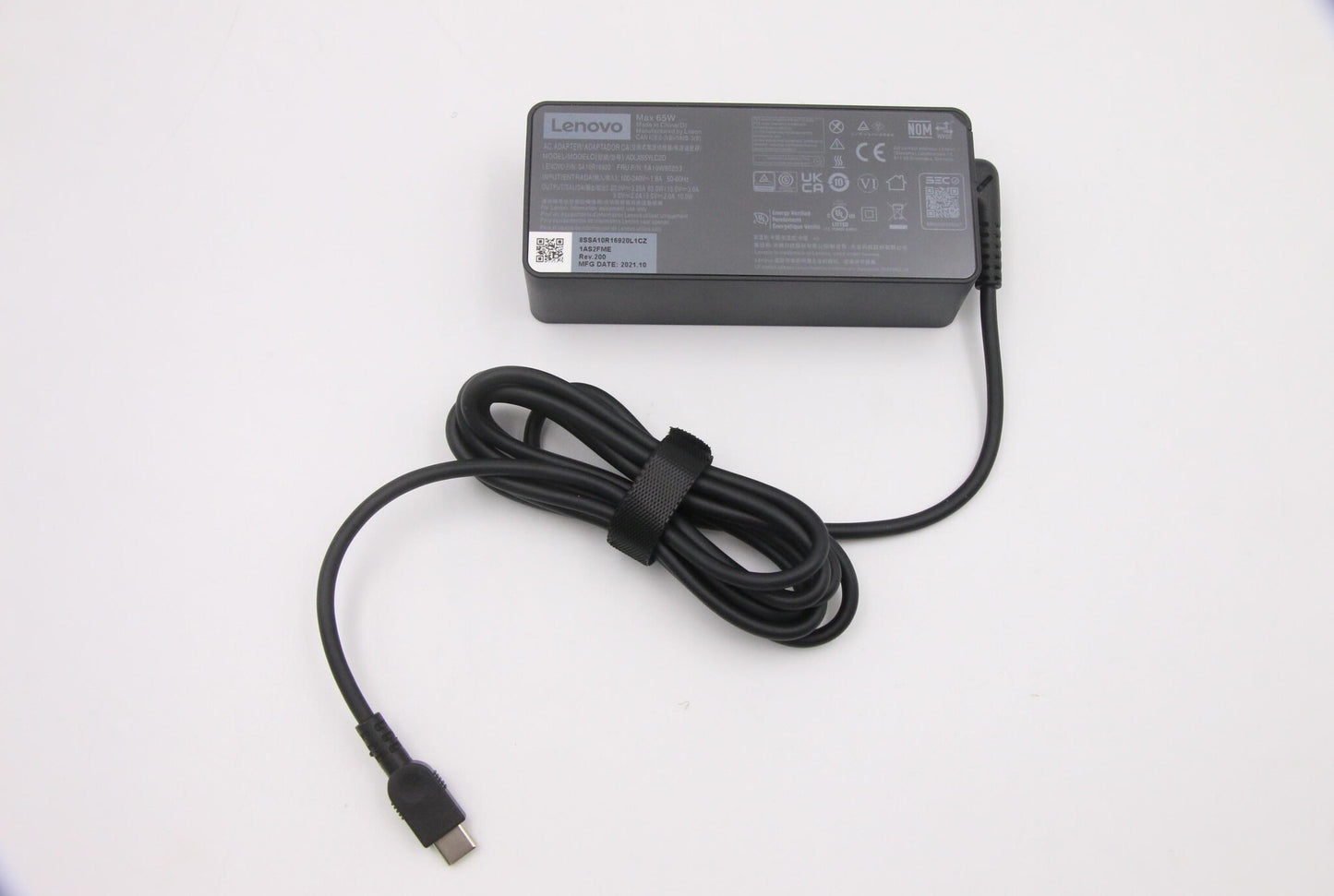 Lenovo 5A10W86253 power adapter/inverter Indoor 65 W Black