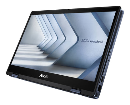 ASUS ExpertBook B3 Flip B3402FV-EC512XA Intel Core 5 120U Hybrid (2-in-1) 35.6 cm (14") Touchscreen Full HD 16 GB DDR4-SDRAM 256 GB SSD Wi-Fi 6E (802.11ax) Windows 11 Pro Education Black QWERTY UK English