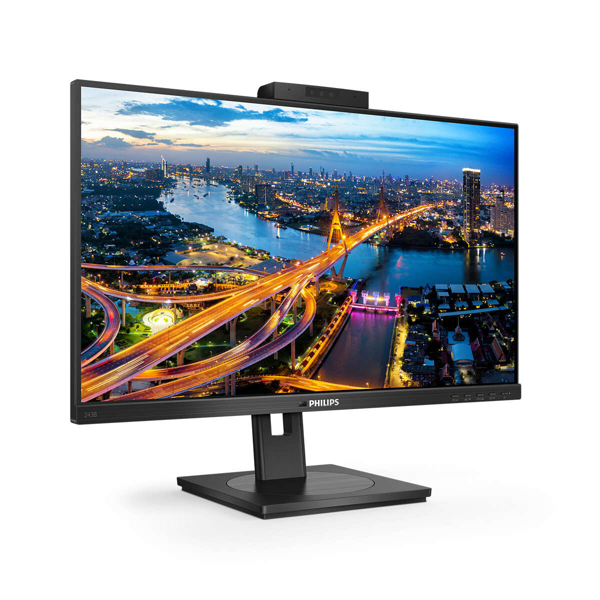 Philips B Line 243B1JH/00 computer monitor 60.5 cm (23.8") 1920 x 1080 pixels Full HD LCD Black