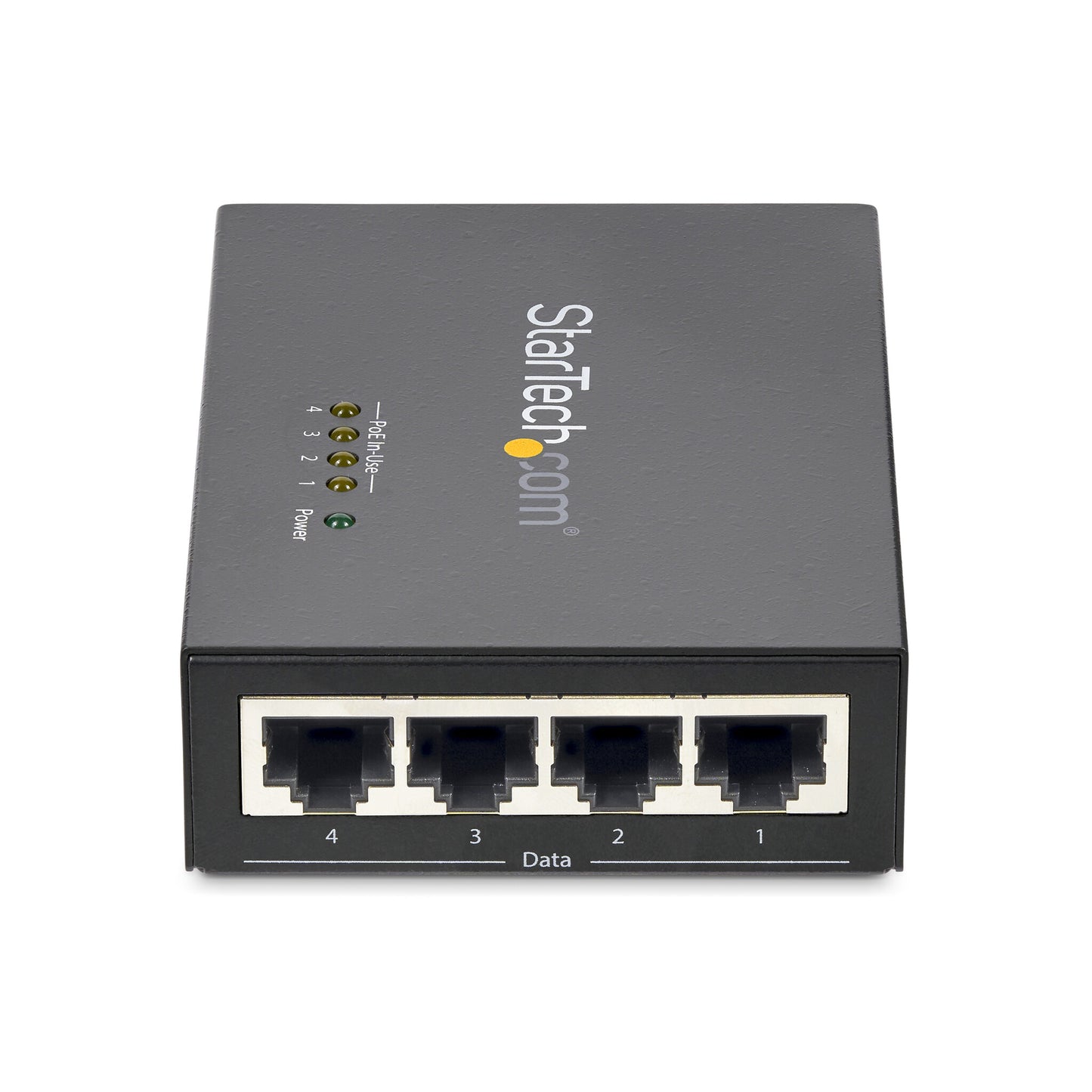 StarTech.com 4-Port Gigabit Midspan - PoE+ Injector - 802.3at/af