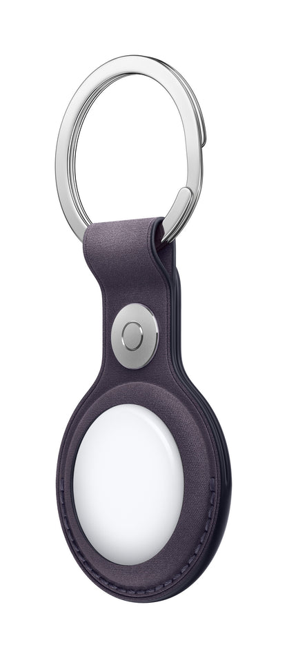 Apple AirTag FineWoven Key Ring – Midnight Purple