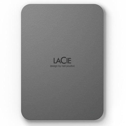 LaCie Mobile Drive Secure, 4TB, USB 3.2 Gen 1 (3.1 Gen 1), Grey