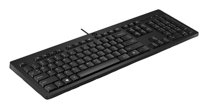 HP 125 G2 USB WD KBD keyboard Office Black