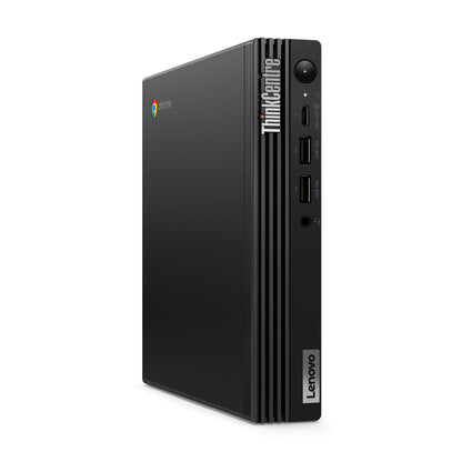 Lenovo ThinkCentre M60q Chromebox Intel® Celeron® 7305 8 GB DDR4-SDRAM 64 GB eMMC ChromeOS Mini PC Black