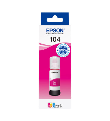 Epson 104 EcoTank Magenta ink bottle (WE)