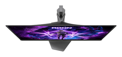 AOC AGON PRO AG276QZD2 computer monitor 67.3 cm (26.5") 2560 x 1440 pixels Quad HD QD-OLED Black, Grey