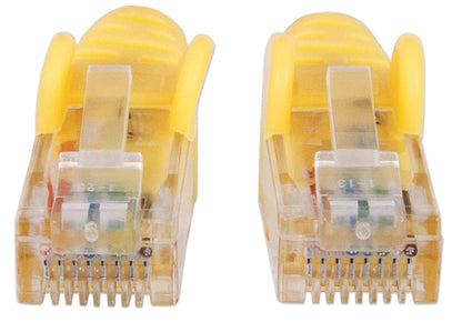 Intellinet Network Patch Cable, Cat6A, 30m, Yellow, Copper, S/FTP, LSOH / LSZH, PVC, RJ45, Gold Plated Contacts, Snagless, Booted, Lifetime Warranty