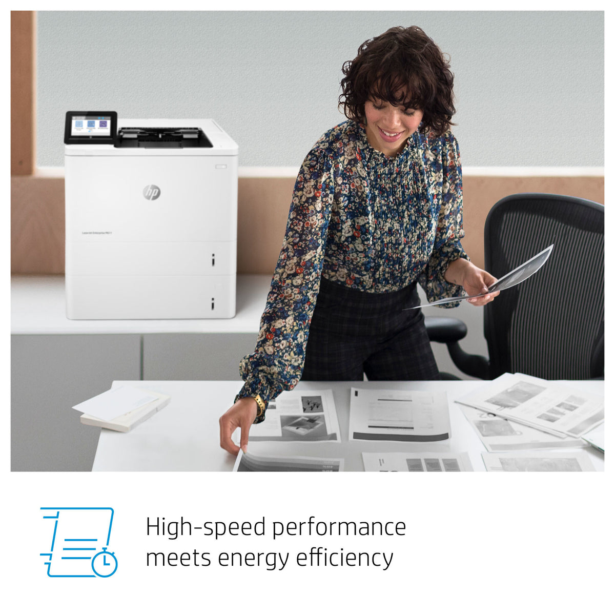 HP LaserJet Enterprise M611dn Black and white Printer, Ethernet Only; Duplex