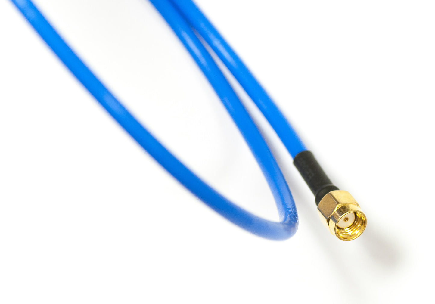 Mikrotik Flex-guide coaxial cable 0.5 m RPSMA Blue