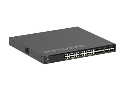NETGEAR XSM4340V Managed L3 10G Ethernet (100/1000/10000) Power over Ethernet (PoE) 1U Black