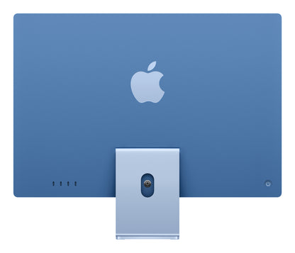 Apple iMac 24-inch with Retina 4.5K display: M4 chip with 10‑core CPU and 10‑core GPU, 16GB, 256GB SSD - Blue
