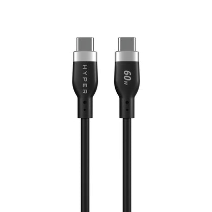 HYPER HyperJuice USB cable USB 2.0 1.5 m USB C Black