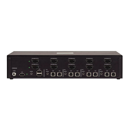 StarTech.com Secure 4-Port Dual-Monitor KVM Switch, HDMI or DisplayPort, 4K 60Hz, NIAP 4.0 Desktop KVM, Metal Housing, CAC Port, Made in the USA