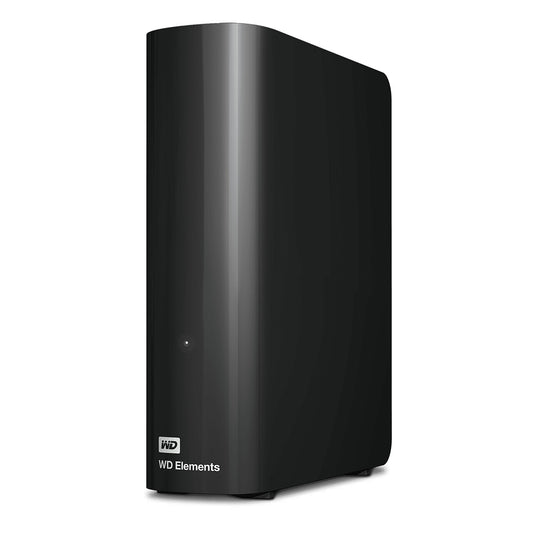 Western Digital Elements WDBWLG0120HBK-EESN external hard drive, 12TB, USB 3.2 Gen 1 (3.1 Gen 1), Black