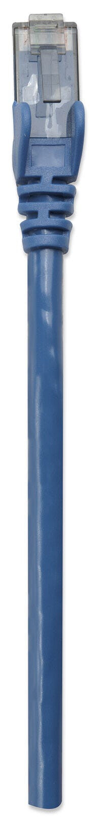 Intellinet Network Patch Cable, Cat6, 10m, Blue, CCA, U/UTP, PVC, RJ45, Gold Plated Contacts, Snagless, Booted, Lifetime Warranty