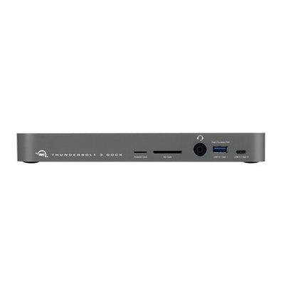 OWC OWCTB3DK14PSGG laptop dock/port replicator Wired Thunderbolt 3 Grey