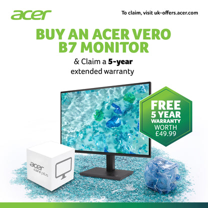 Acer Vero B7 Vero B277G 27" Full HD 16:9 ZeroFrame IPS 120Hz 4ms AdaptiveSync USB-Hub Computer Monitor