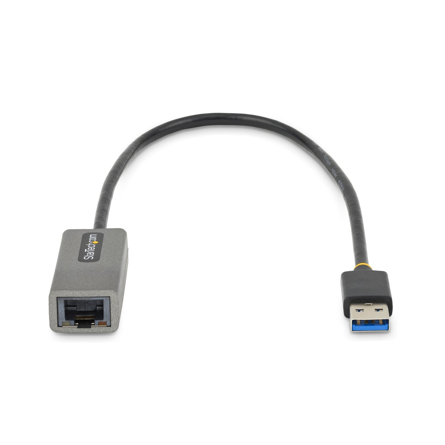 StarTech.com USB 3.0 to Gigabit Ethernet Network Adapter - 10/100/1000 Mbps, USB to RJ45, USB 3.0 to LAN Adapter, USB 3.0 Ethernet Adapter (GbE), 11in Attached Cable, Driverless Install