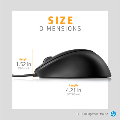 HP USB Fingerprint Mouse