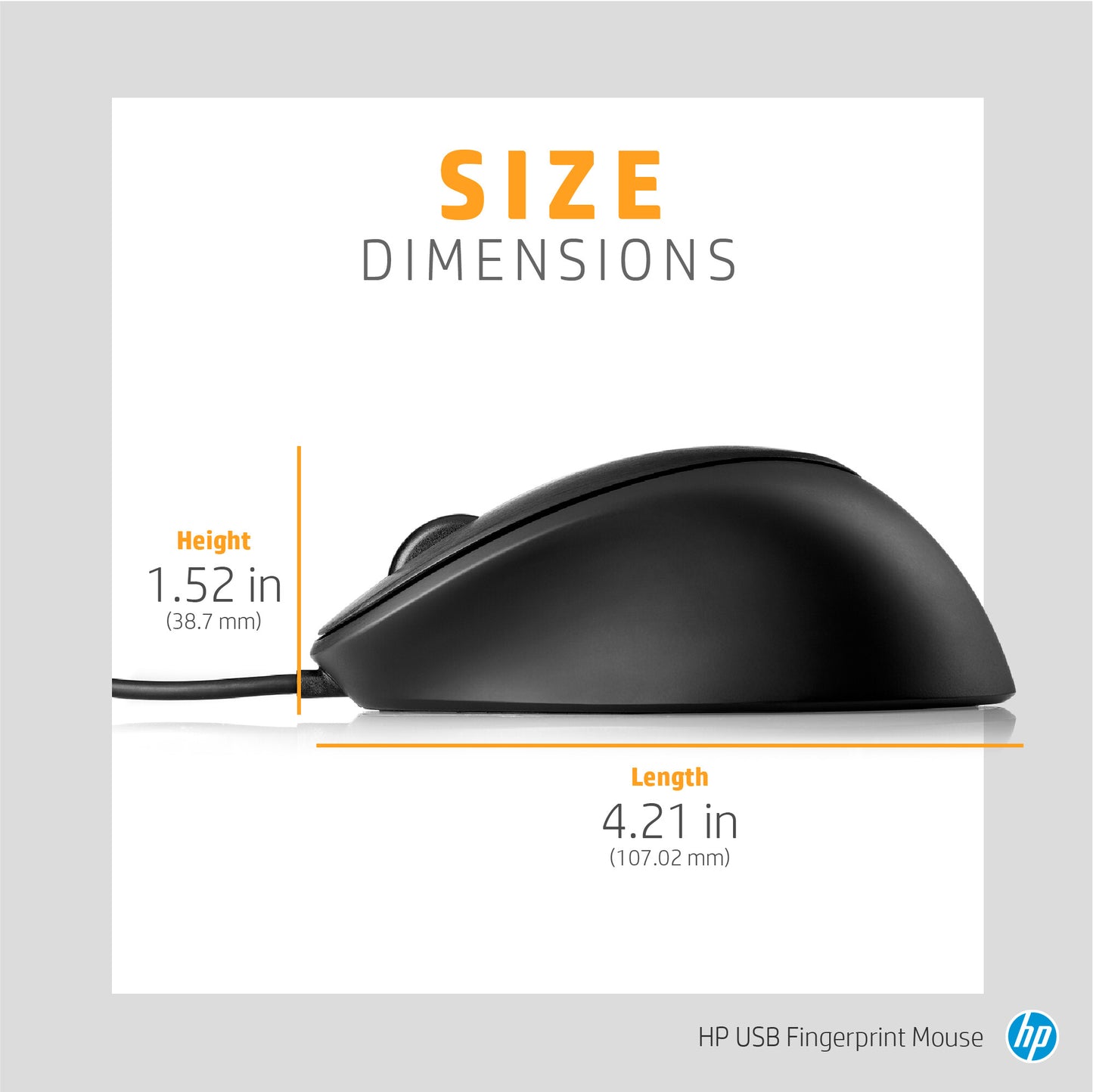 HP USB Fingerprint Mouse