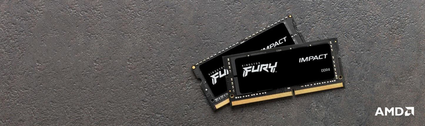 Kingston Technology FURY 64GB 3200MT/s DDR4 CL20 SODIMM (Kit of 2) Impact