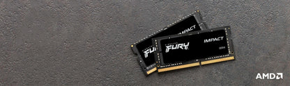 Kingston Technology FURY 64GB 3200MT/s DDR4 CL20 SODIMM (Kit of 2) Impact
