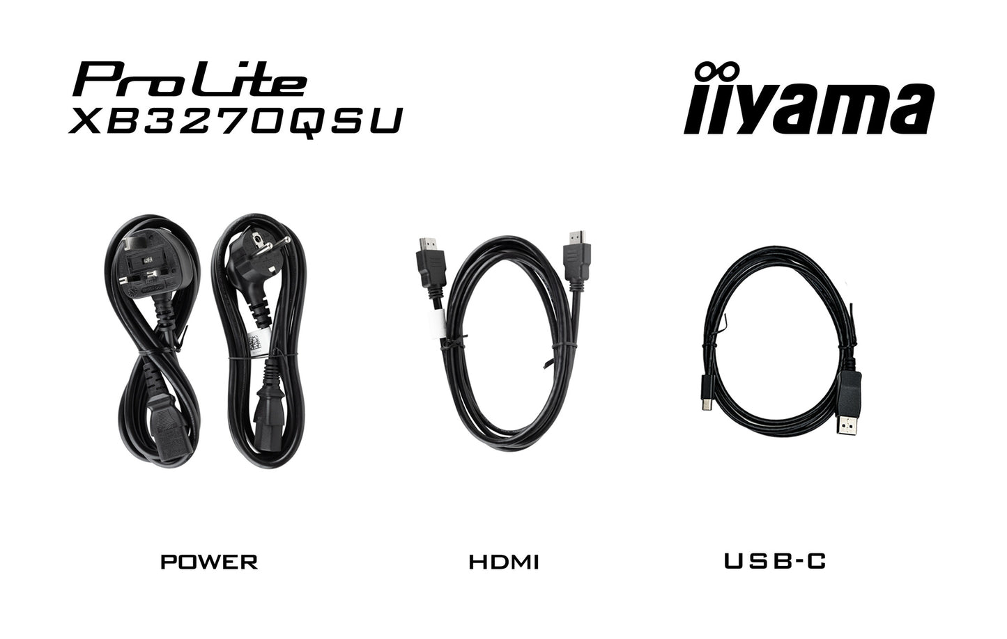 iiyama ProLite XB3270QSU-B1 computer monitor 80 cm (31.5") 2560 x 1440 pixels Quad HD LED Black