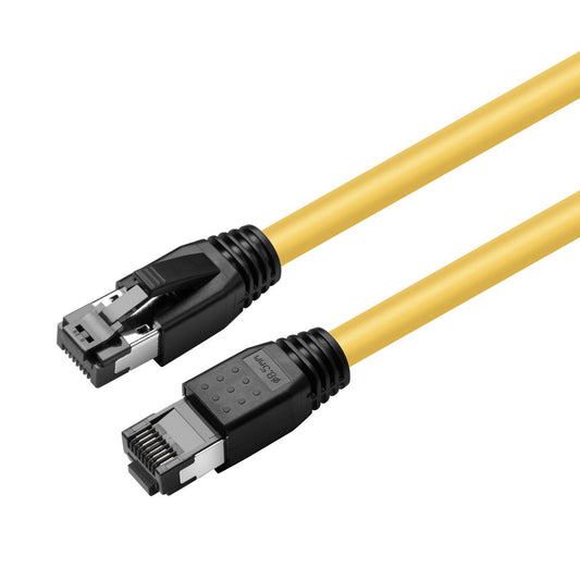 Microconnect MC-SFTP8075Y networking cable Yellow 7.5 m Cat8.1 S/FTP (S-STP)