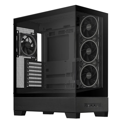 ASUS A31 Plus TG ARGB BLACK Midi Tower