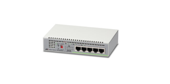 Allied Telesis AT-GS910/5-50 Unmanaged Gigabit Ethernet (10/100/1000) Grey