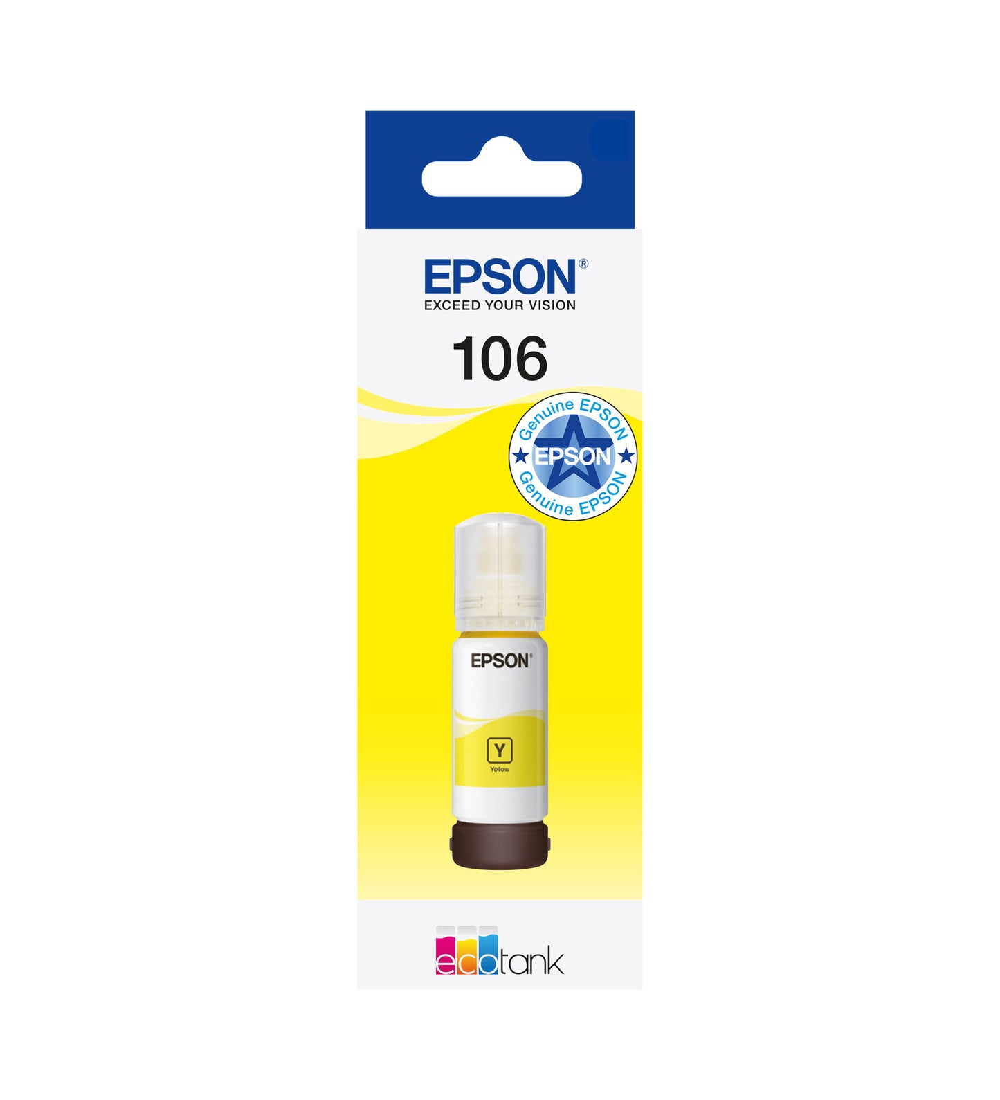 Epson 106 EcoTank Yellow Ink Bottle