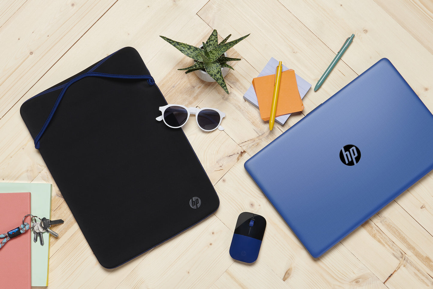 HP Reversible Protective 15.6-inch Blue Laptop Sleeve