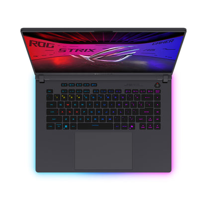 ASUS ROG Strix G16 G615LW-S5008W Intel Core Ultra 9 275HX Laptop 40.6 cm (16") WQXGA 32 GB DDR5-SDRAM 2 TB SSD NVIDIA GeForce RTX 5080 Wi-Fi 7 (802.11be) Windows 11 Home Black, Grey