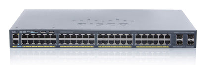 Cisco Catalyst WS-C2960X-48FPD-L Managed L2 Gigabit Ethernet (10/100/1000) Power over Ethernet (PoE) Black