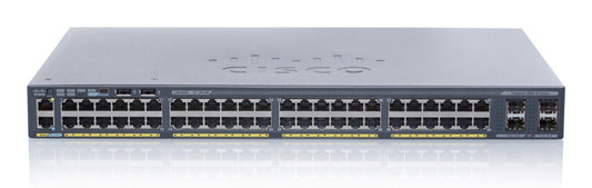 Cisco Catalyst WS-C2960X-48FPD-L Managed L2 Gigabit Ethernet (10/100/1000) Power over Ethernet (PoE) Black