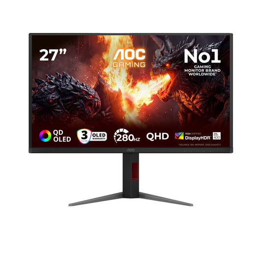 AOC Q27G4ZD 26.5-inch QD-OLED monitor