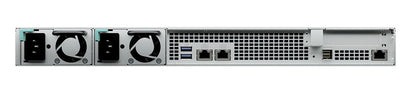 Synology RackStation RS1626XS+ NAS/storage server Rack (1U) Intel® Xeon® D D-1726 16 GB DDR4 0 TB DiskStation Manager Black