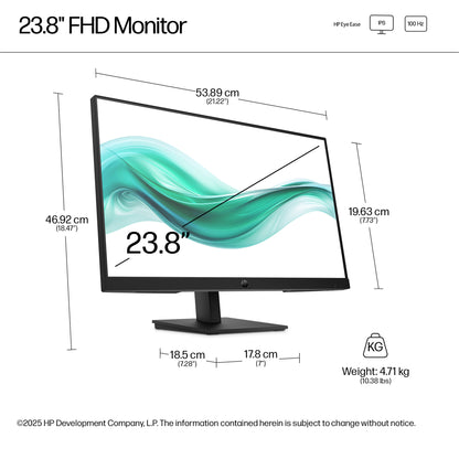 HP Series 3 Pro 23.8 inch FHD Monitor - 324ph