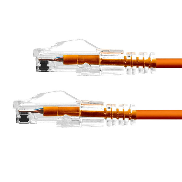ProXtend Ultra Slim CAT6 U/UTP CU LSZH Ethernet Cable Orange 4M