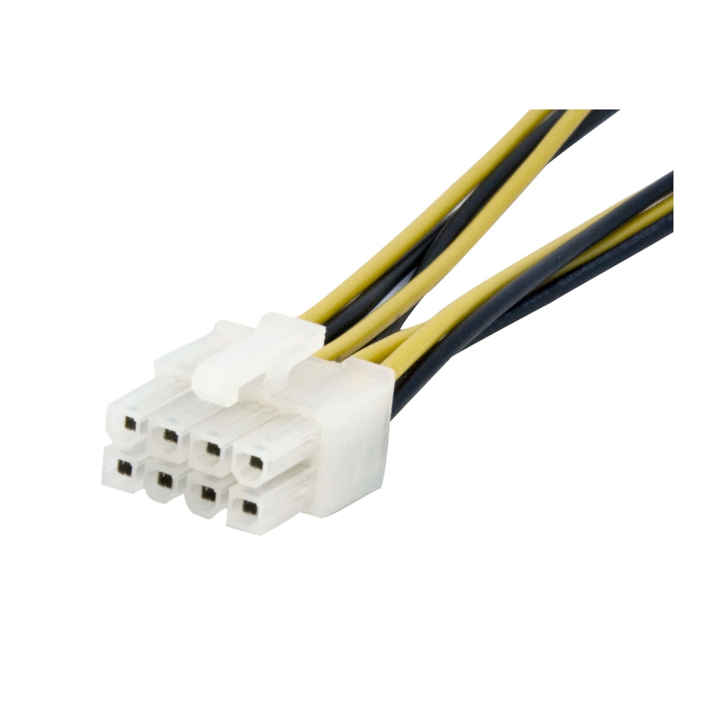 StarTech.com 6in 4 Pin to 8 Pin EPS Power Adapter with LP4 - F/M