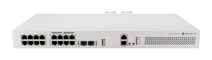 Mikrotik CRS418-8P-8G-2S+RM Cloud Router/Sw L2/L3 Gigabit Ethernet (10/100/1000) Power over Ethernet (PoE) 1U