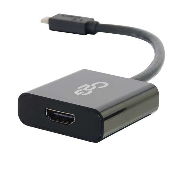 C2G USB 3.2 USB-C To HDMI Audio/Video Adapter - Black