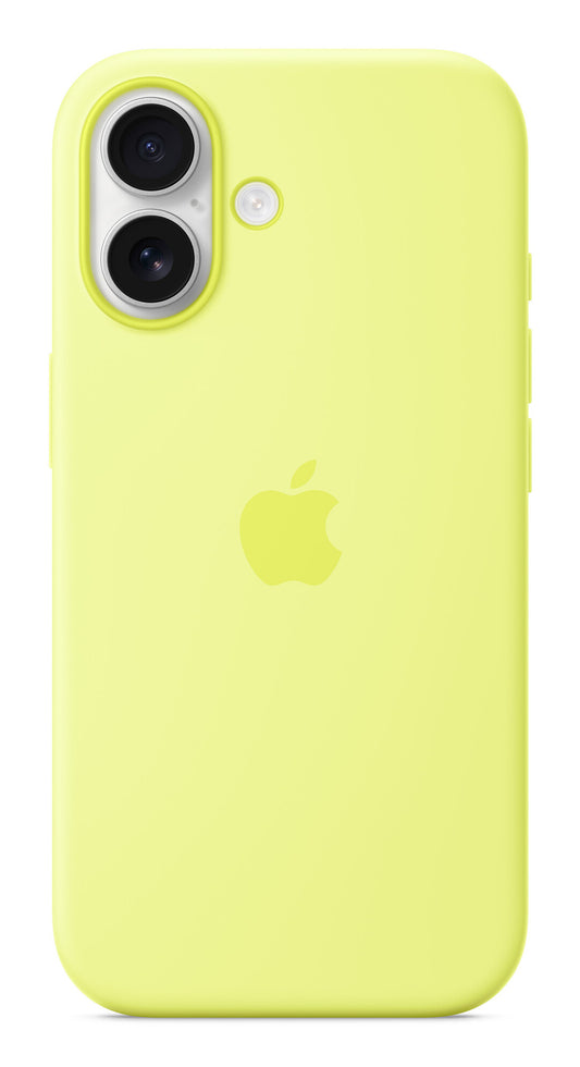 Apple iPhone 17 Silicone Case with MagSafe – Neon Yellow