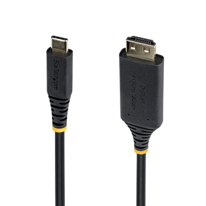 StarTech.com 1m USB-C to HDMI Adapter Cable, Gripping HDMI Connector, 4K 60Hz, Thunderbolt Compatible, HDR, Uni-Directional Cord for MacBook, Dell, HP, Lenovo