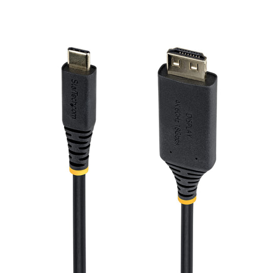 StarTech.com 1m USB-C to HDMI Adapter Cable, Gripping HDMI Connector, 4K 60Hz, Thunderbolt Compatible, HDR, Uni-Directional Cord for MacBook, Dell, HP, Lenovo