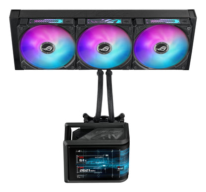 ASUS ROG Ryuo IV SLC 360 ARGB Processor All-in-one liquid cooler 12 cm Black