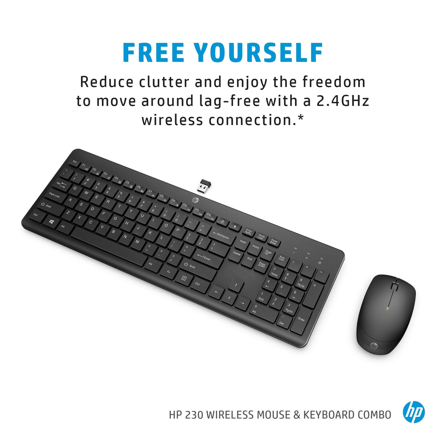 HP 230 Wireless Mouse and Keyboard Combo