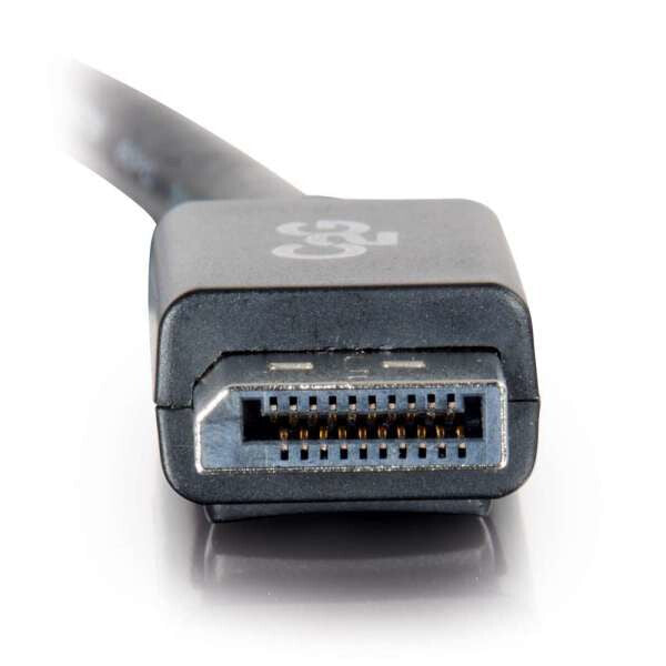 C2G 1m DisplayPort Cable with Latches 8K UHD M/M - 4K - Black