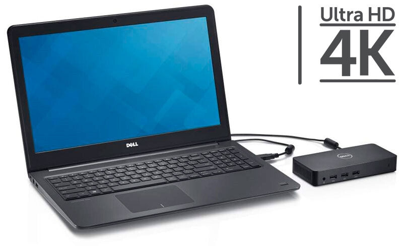 DELL 452-BBOP laptop dock/port replicator Wired USB 3.2 Gen 1 (3.1 Gen 1) Type-A Black