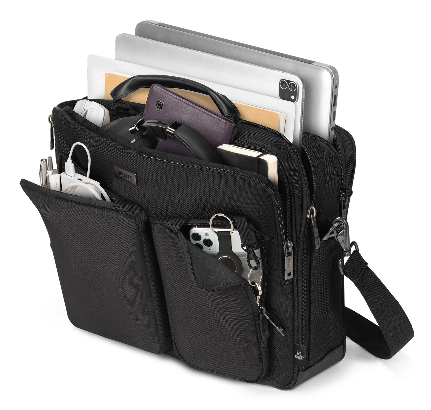 DICOTA Top Traveller SEVEN 14-16 40.6 cm (16") Toploader bag Black
